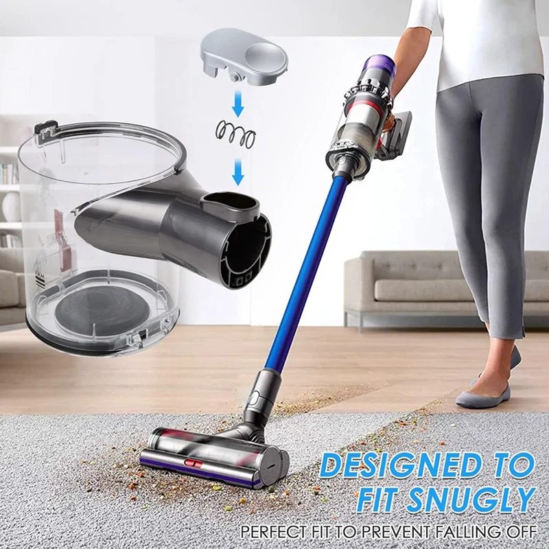 Защелка для инструментов Slilver пылесоса Dyson V6 DC25 DC27 DC28 DC31 DC33 DC34 запасные части -