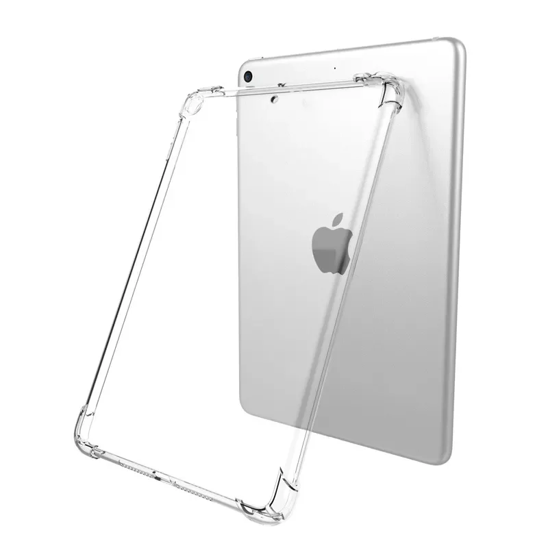 

TPU Case for iPad Air 4 10.2 Pro 11 2020 Shockproof Clear Back Cover for iPad Air 3 2 1 9.7 Pro 10.5 Mini 7th 8th 2019 2018 Capa