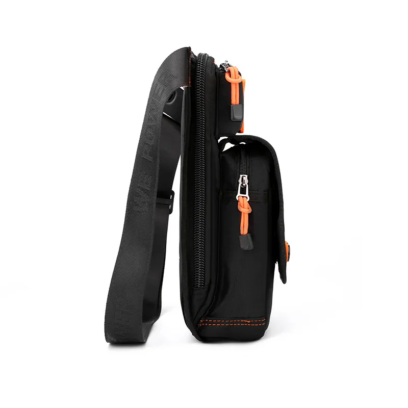 New Cycling Leg Bag - Outdoor Sports Close-fitting Waist Pack - Casual Men's Large Capacity Shoulder Sling Chest Bag