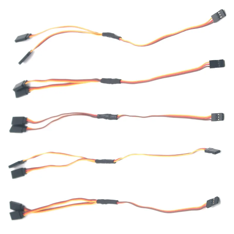 

5PCS 15CM/30CM Y Servo Cable Lead Splitter For JR HITEC