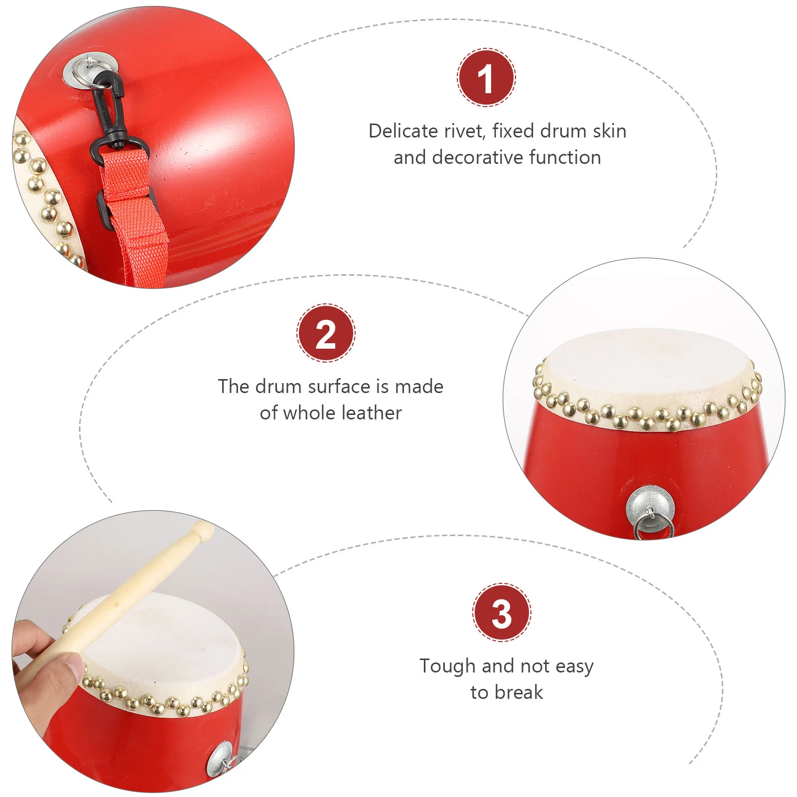 Талия Барабан из воловьей кожи Рука Традиционный Джембе Простое исполнение ПВХ