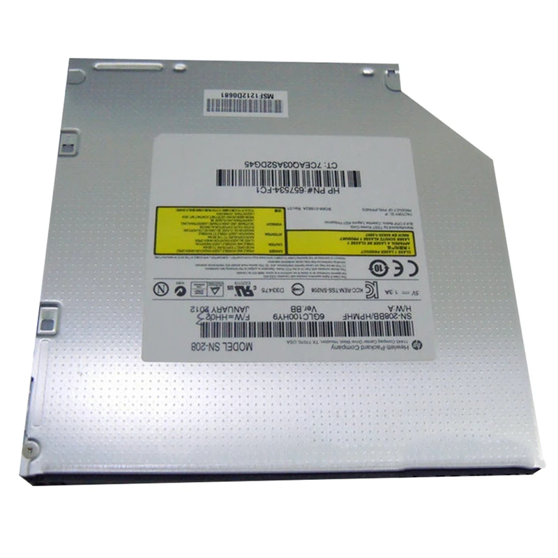 Фото CEA DVD CD RW записывающая горелка 9,5 мм внутренний SATA оптический диск для ноутбука DVD-привод SU-208 №1
