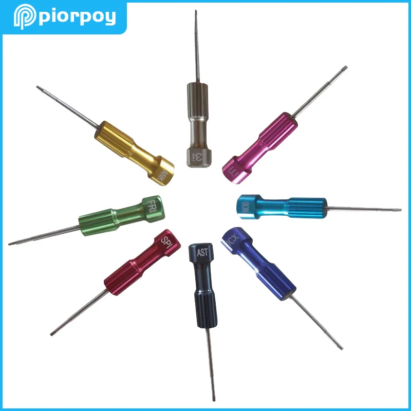 

PIORPOY 1 Pcs Dental Implant Screw Driver Stainless Steel Orthodontic Micro Screwdrivers Dentistry Laboratory Dentist Tools