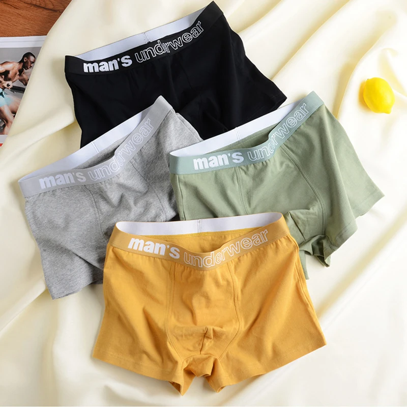 7XL Men's Panties Cotton Men Underpants Underwear Men Boxers Man Pack Soft Men's Boxer Briefs Men's Boxing Briefs Free Shipping