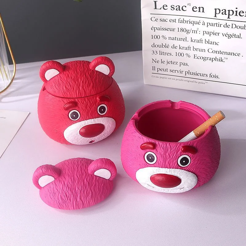 

Оригинальная зеленая пепельница с крышкой, украшение для дома