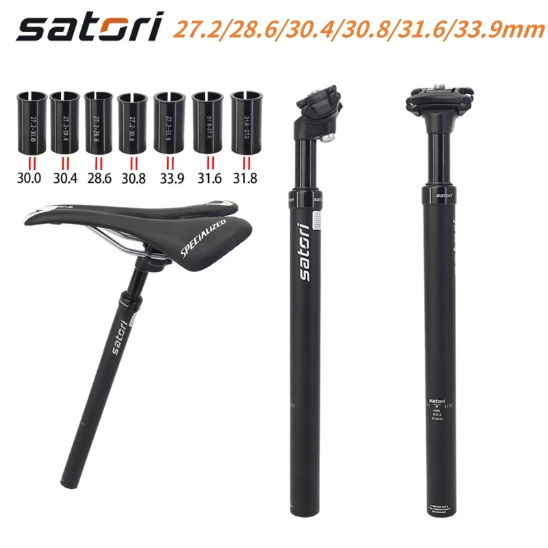 Подседельный штырь SATORI для горного велосипеда 27 2/28 6/30 4/30 8/31 6/33 9 мм подседельный MTB