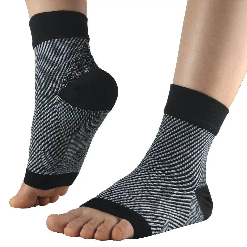 

2 Pcs/Pair Sports Ankle Brace Compression Socks Anti Fatigue Foot Sleeve breathable Net Foot Sleeve Anklet Protective Gear