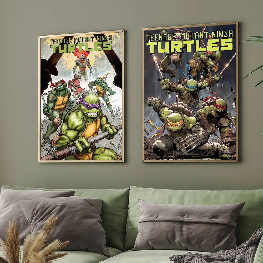 Фото Наклейки-скины для кредитных карт с мультяшными персонажами T-TMNT-T, 4 шт., защитная пленка для банковских карт, подарок №3