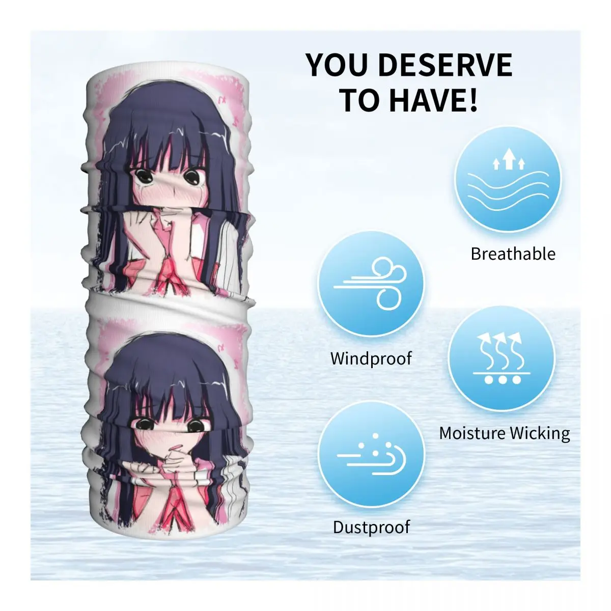 Бандана-шарф Kimi Ni Todoke для мужчин и женщин повязка на голову пеших прогулок охоты