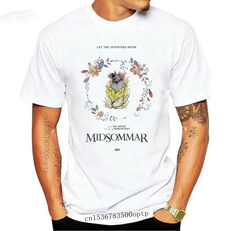 Хлопковые рубашки Midsommar A24 артезальные с рисунком животных 2024est