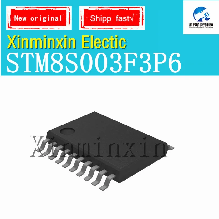 

10PCS/lot STM8S003F3P6 TSSOP20 IC chip New Original