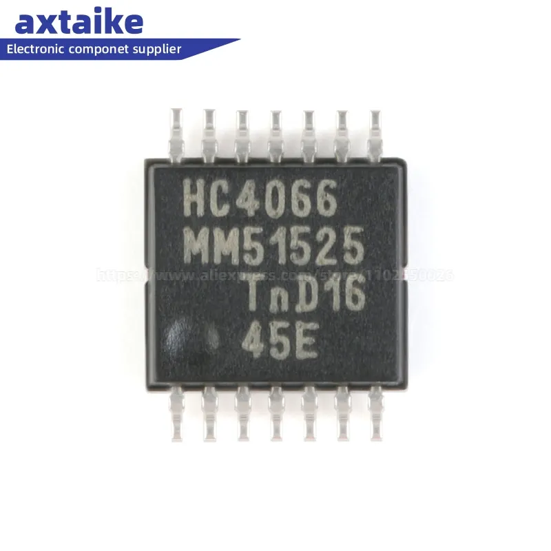 

10 шт., 74HC4066PW 74HC4066 74HC4066PW,118 SN74HC4066PWR