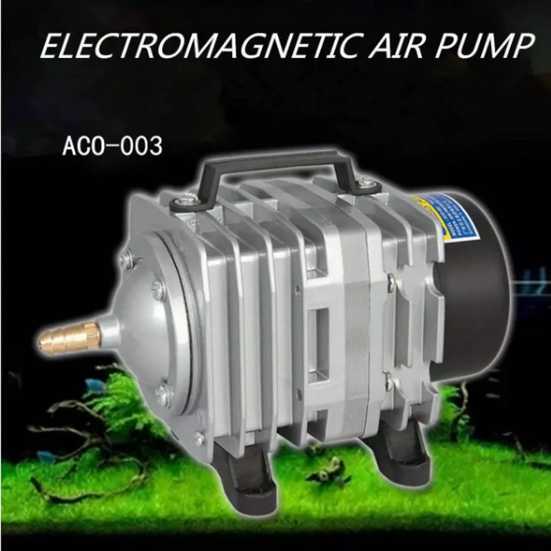 

Fish tnak sunsun ACO-003 electromagnetic air pump large aquarium oxygen pump seafood pool theoxygenizement free shipping