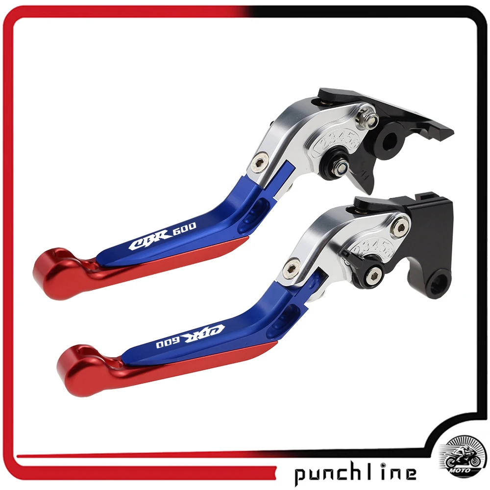 

Fit CBR 600 F2.F3.F4.F4i 91-07 Clutch Levers For CBR600 1991-2007 Folding Extendable Brake Levers