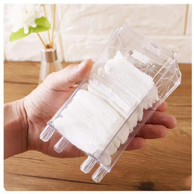 

1 шт., коробка для хранения хлопковых ватных дисков