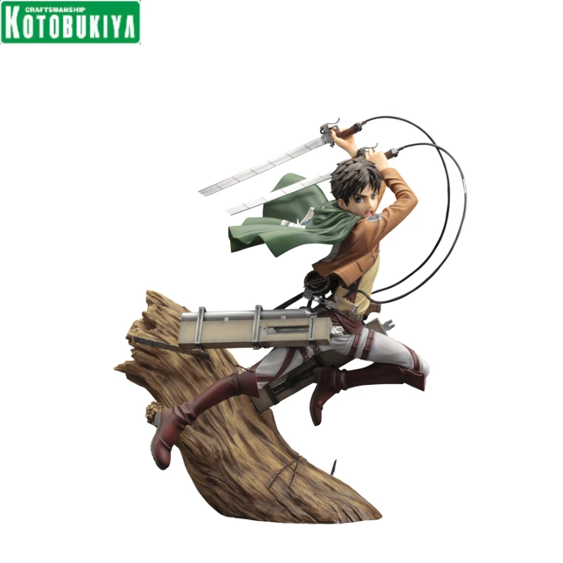 

Фигурка Spot Kotobukiya, ARTFXJ, shкруги, no kyojin, Эрен, Ягер, экшн-фигурка с перепечаткой, игрушка в подарок