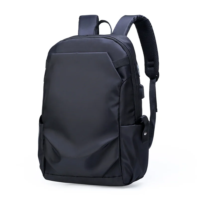 New waterproof Oxford cloth usb backpack fashion casual student computer travel black backpack nylon school bags bts backpack