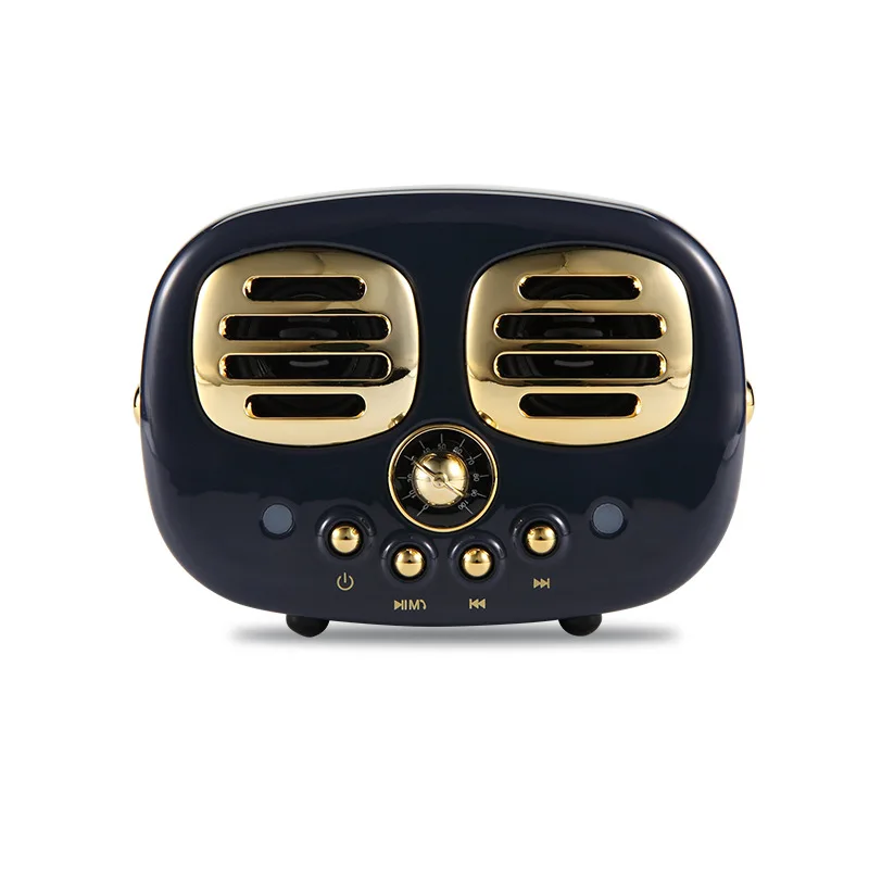 

20220621bdjfkm Retro Bluetooth speaker cute mini fashion