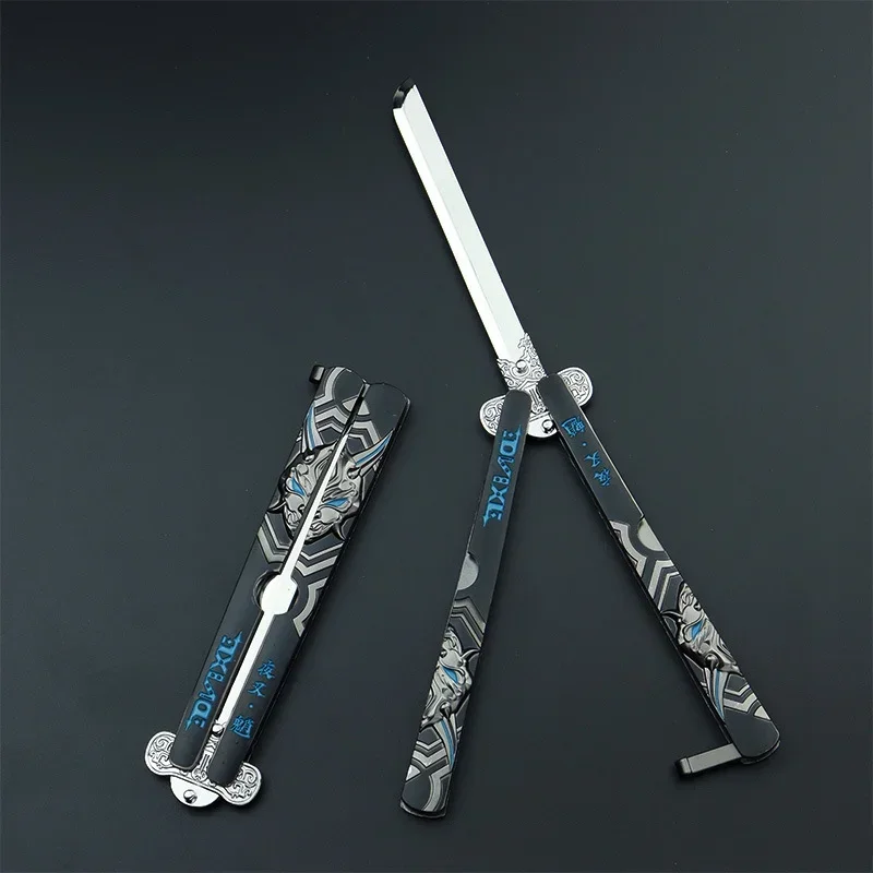 Новая анимационная игра Genshin ударопрочная бабочка искусственное металлическое