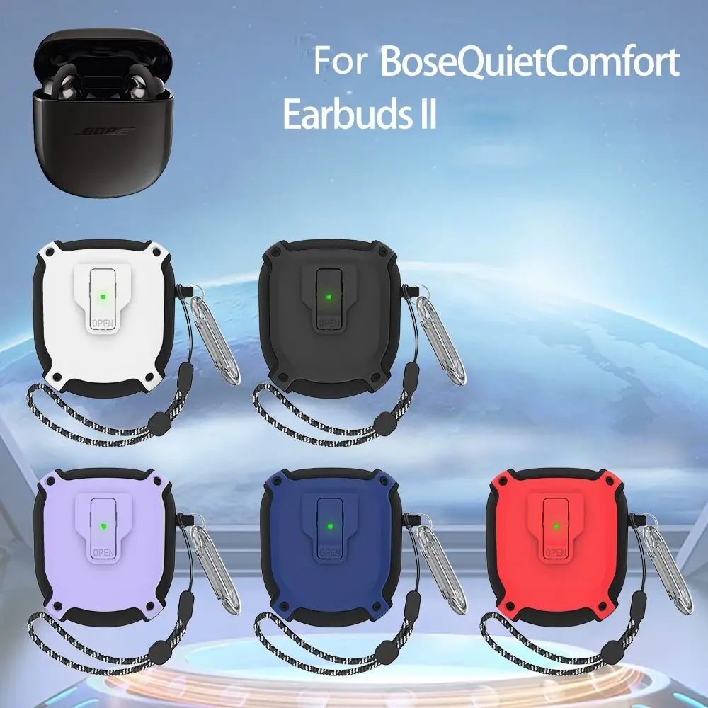 

Universal Silicone Case Non-slip Sleeve For Bose QuietComfort Cover Protective Earphone Headphones Cases Protective Cases