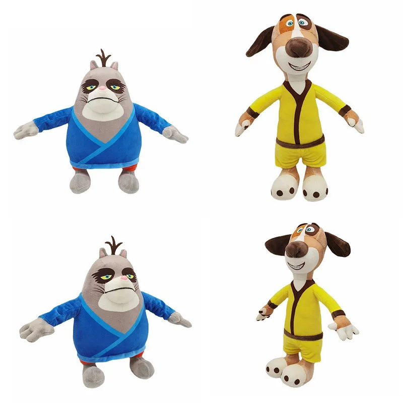 

NEW ARRIVAL The Legend of Hank doll anime peripheral Paws of Fury stuffed toys 37 cm dog 30 cm cats plush toy holiday gift