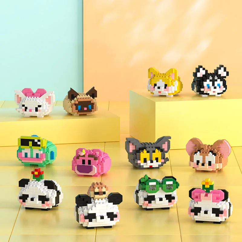 Конструктор с героями мультфильмов Диснея строительные блоки для 14+ лет унисекс