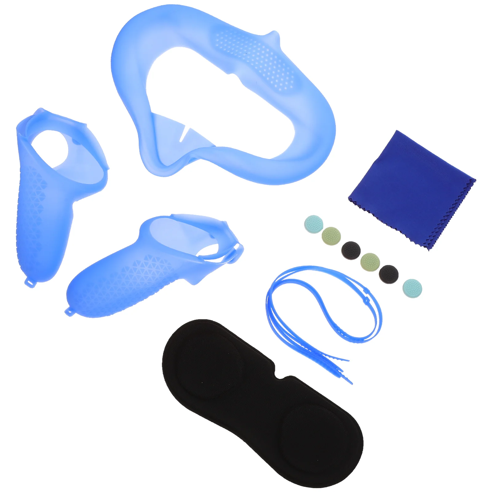 

1 Set VR Glasses Eye Cover Controller Handle Cover Compatible for Quest 2