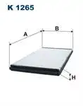 

K1265 for pollen filter E53 E70 RANGE SPORT I L320 0610 RANGE 3 L322