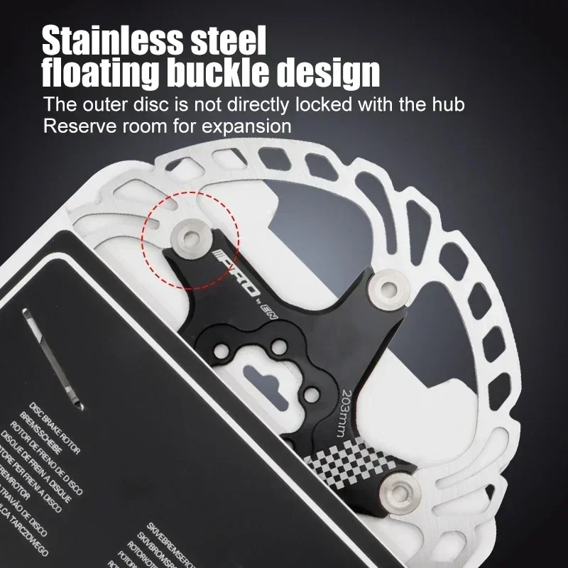 Велосипедная дискотека IIIPRO 203 140 160 180 мм 6 отверстий дисковые тормозные роторы с
