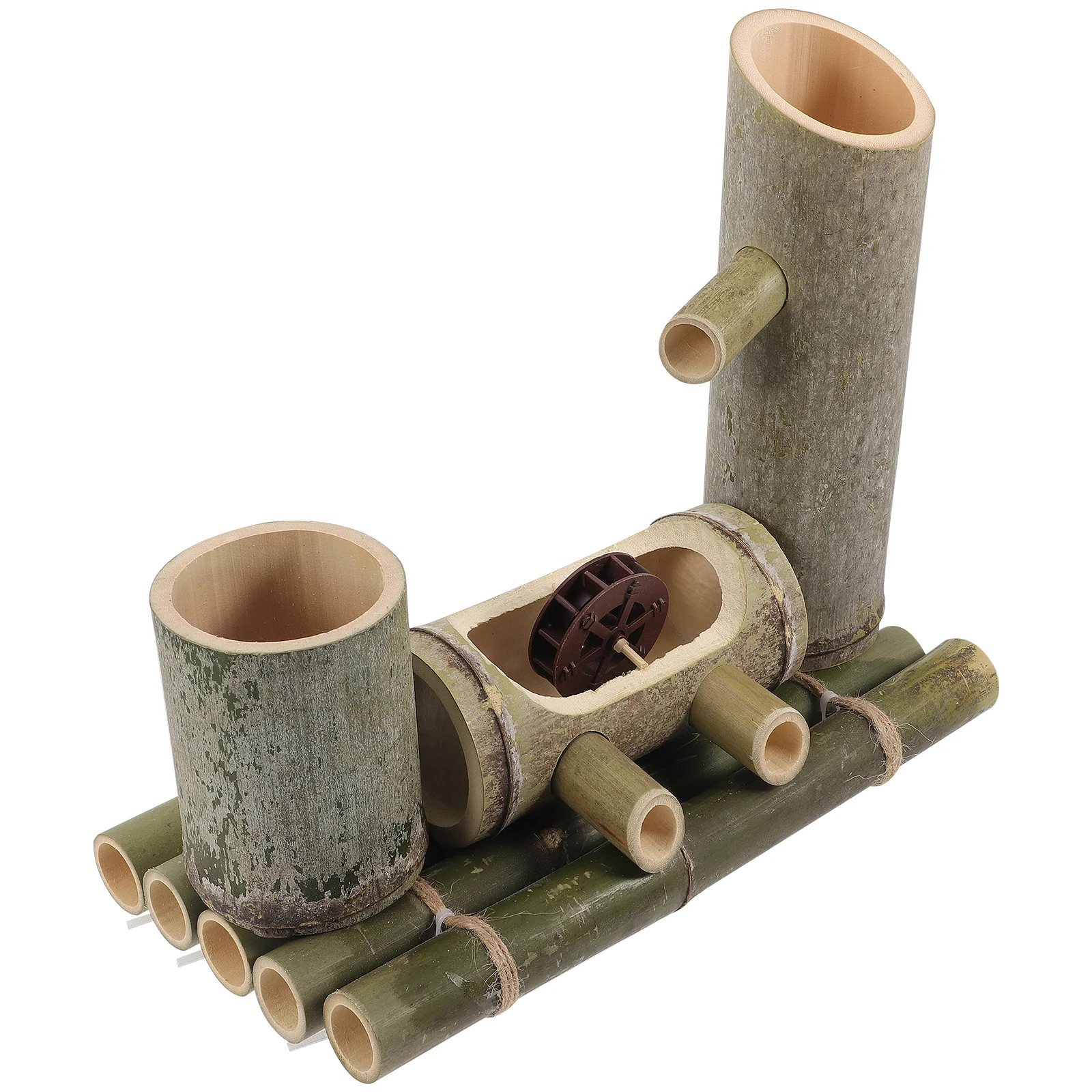 

Japanese-style Fish Decorations for Tank Water Fountain Outdoor Bamboo Garden Fountains