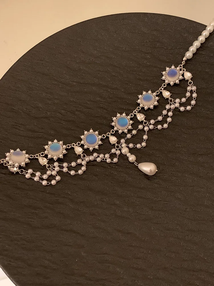 Антикварное винтажное жемчужное ожерелье Hey Tao в стиле барокко женское колье с