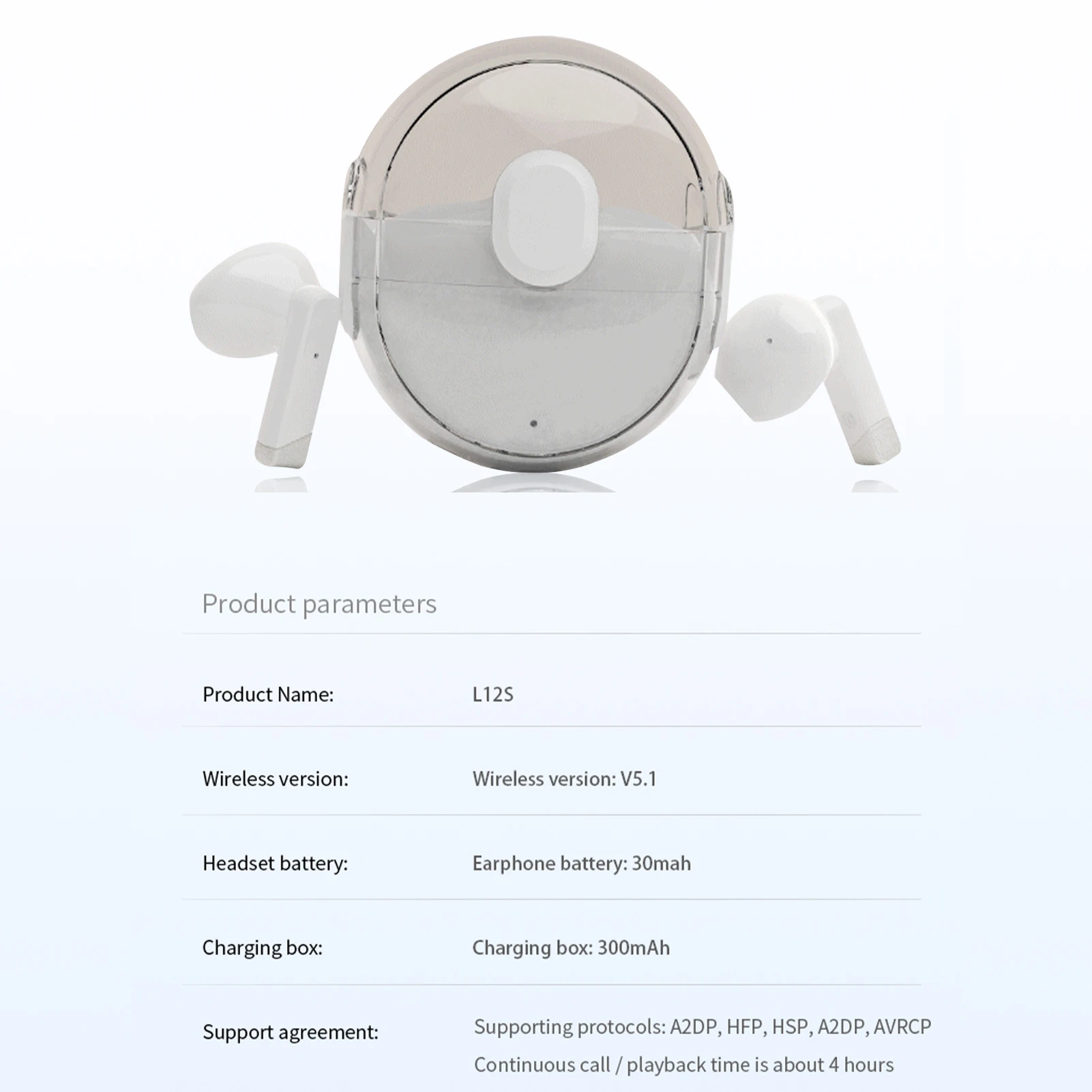 Беспроводные наушники ForTws Bluetooth 5 1 спортивные с микрофоном и зарядным боксом для