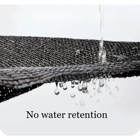 2*3 м солнцезащитная сетка с затенением, уличный солнцезащитный чехол, защита от ультрафиолета, красочные синие, белые полосы, утолщенный HDPE, тент для сада, бассейна