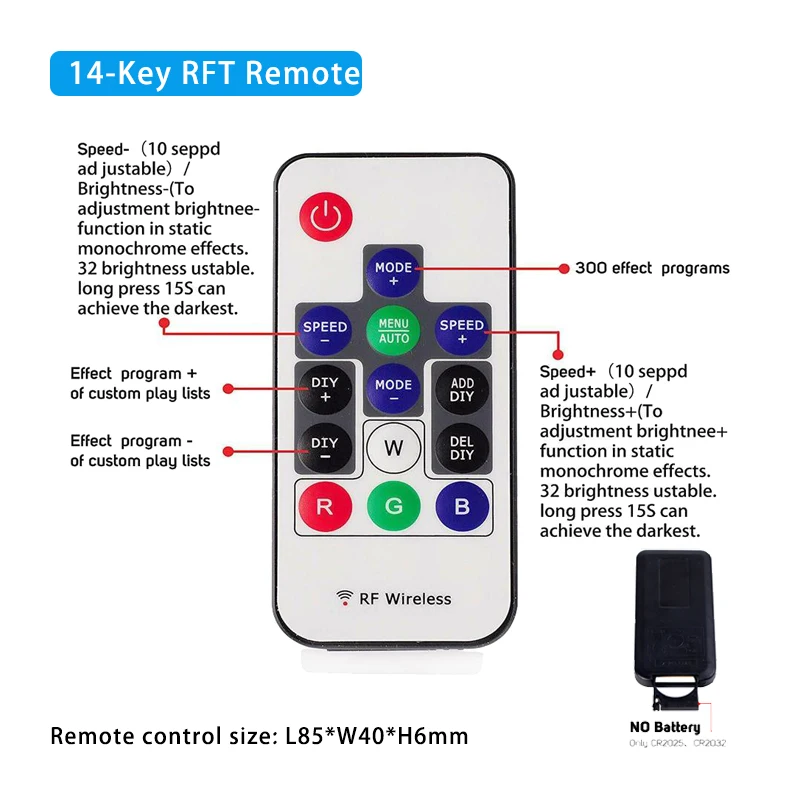 LED WS2812B 5050 Цифровой адресный красный зелёный синий волшебный цвет световая панель