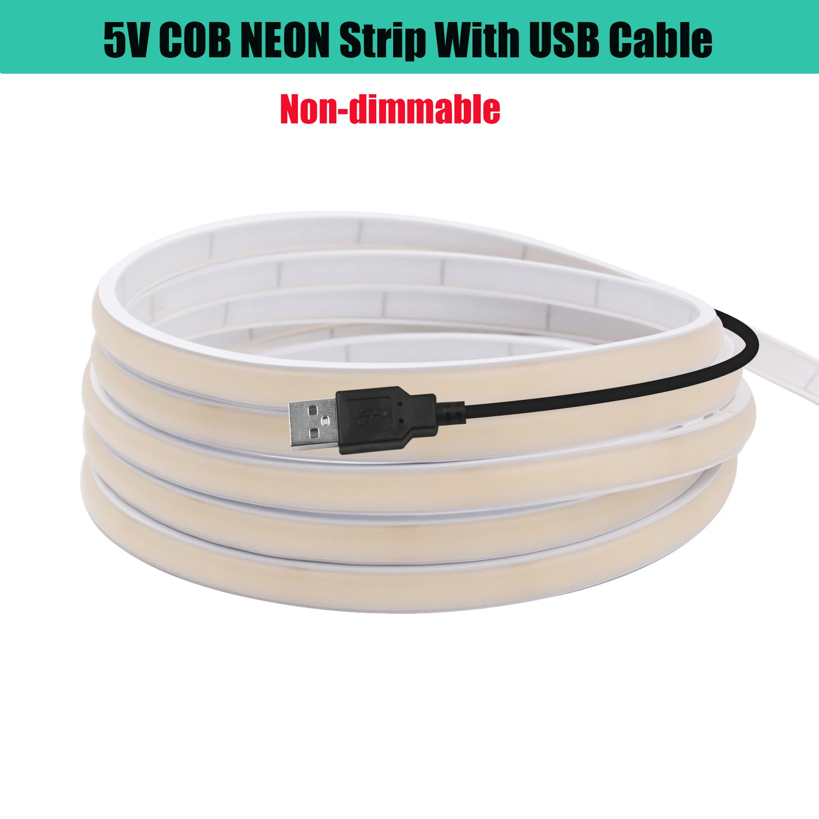 

Неоновая гибкая светодиодная лента 5В 320 LED/м IP65