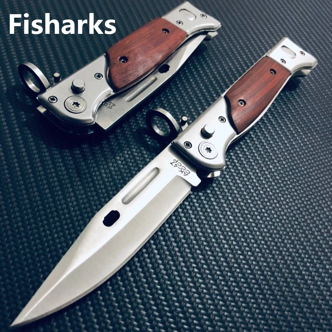 

Overseas Warehouse Fast Shipping AK-47 Folding Pocket Knife Outdoor Knife Military Tactical Knife Sharp Hunting Survival Tools