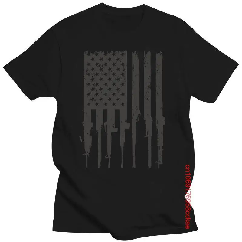 

Camiseta con licencia de bandera de Rifle, 2021 algodón, gris, 100%, 034030