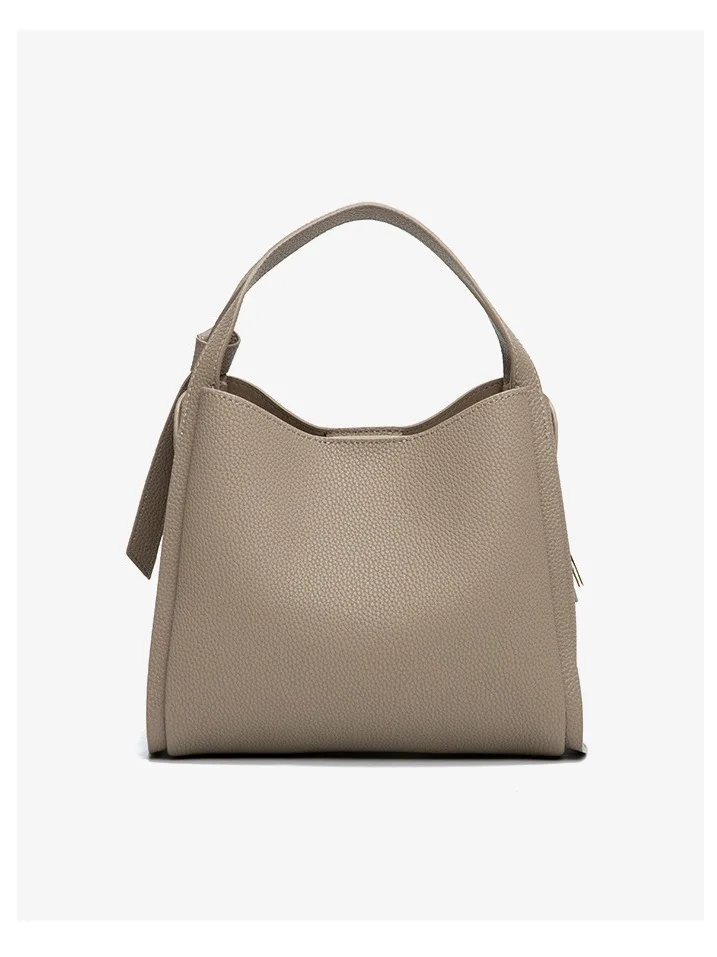 Женская сумка-мешок из натуральной кожи мягкие большие сумки-тоут