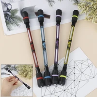 1 pieces spinning pen creative flash rotating gaming gel pens for student gift toy random