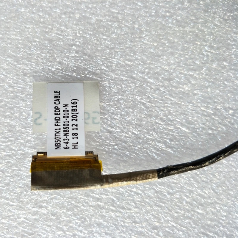 Новый оригинальный ЖК-кабель lvds для CLEVO NB50 серии NB55TK Shenzhou K670D G4E5 NB50TK1 K670DE-G6D3 Turion DD2 6-43-NB501 (art.: 3920bee13c5dc) - 3920bee13c5dc