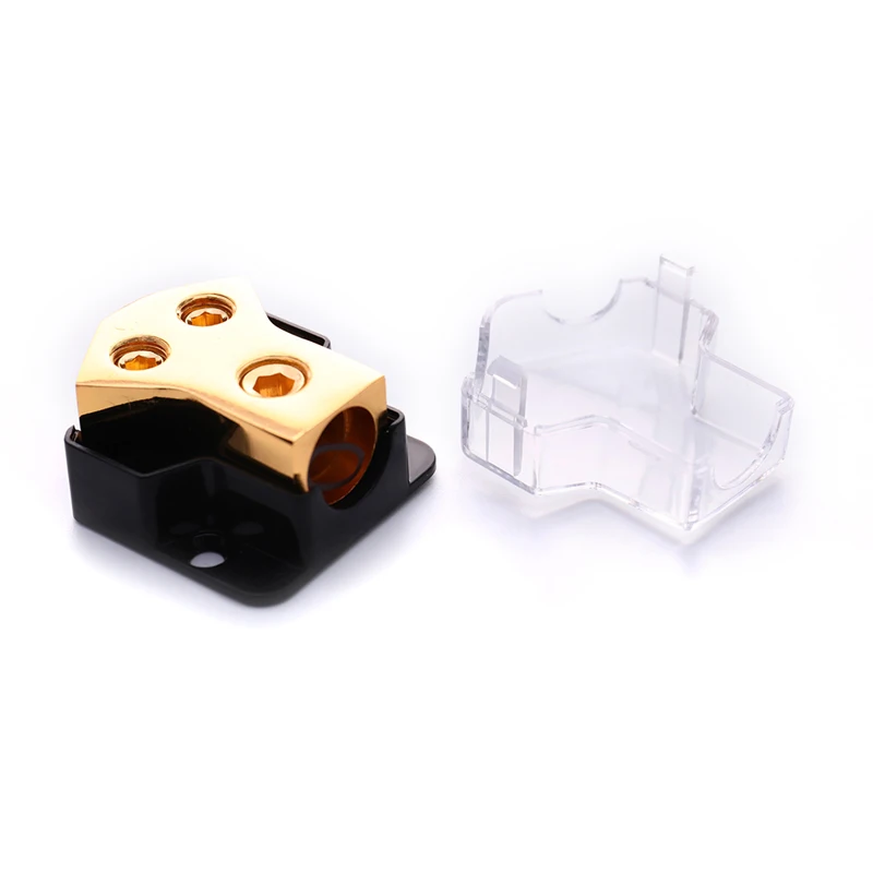 

For 3 Way Car Power Distributor Block 1/0 AWG Car Power Distributor Block