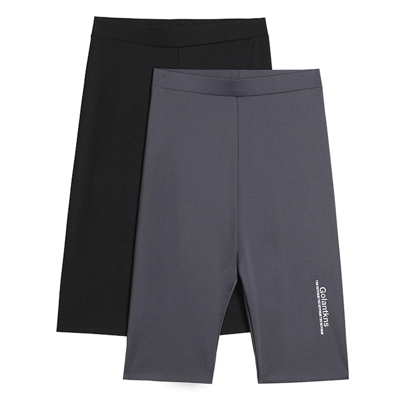 

Женские бесшовные шорты, защитные штаны с высокой талией, большие размеры, трусы-боксеры из ледяного шелка, нижнее белье, юбка, шорты, живот, ...