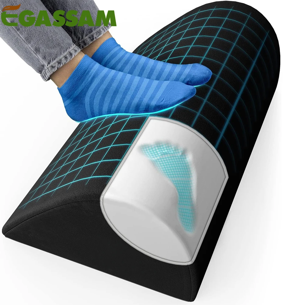 Подставка для ног под столом аксессуары офисного стола с пеной эффектом памяти