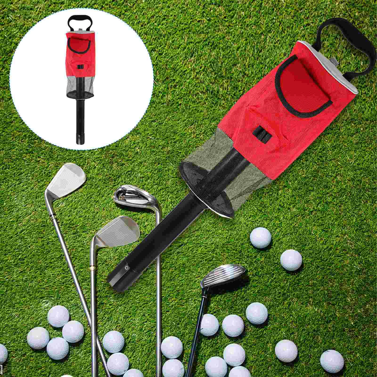 

Hunting Dog Accessories Golf Ball Picker Golfs Picking Tool Up Tube Practical Stuff Pick-up Bag Storage Detachable Collector