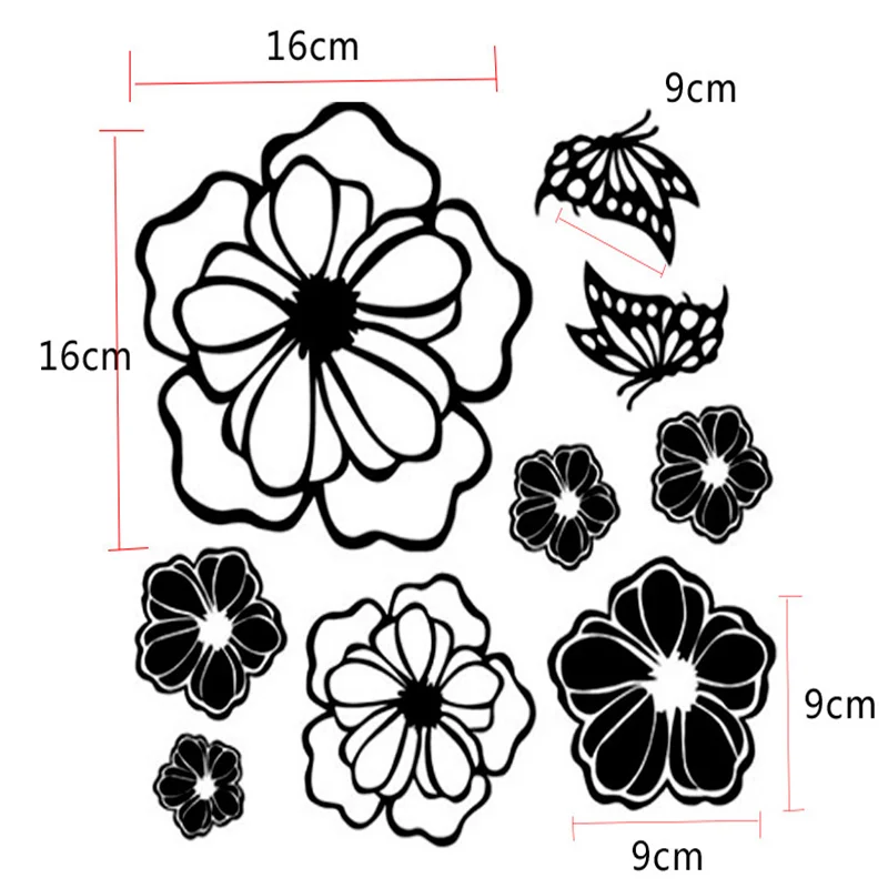 

Наклейка на холодильник бабочка HANDANWEIRAN