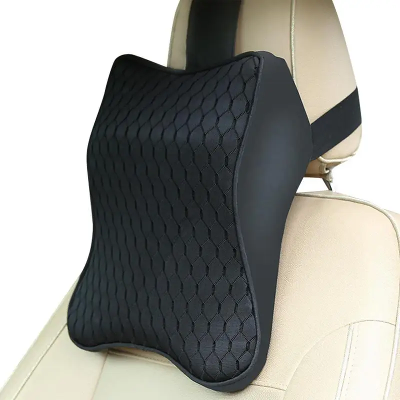 

Car Headrest Auto Seat Headrest Neck Pillow Ultra Soft Neck Support With Leather Cover And Ergonomic Design For Home And Driving