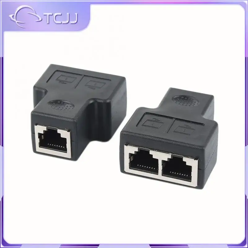 

Разветвитель RJ45, сетевой адаптер с 1 на 2 портами «мама», CAT5/CAT6