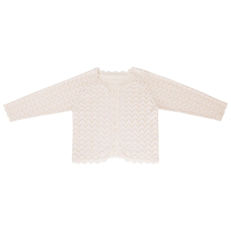

Spring and Autumn Artistic Plaid Knitted Cardigan Simple Sweater Everyday Joker Top Short Coat Casual