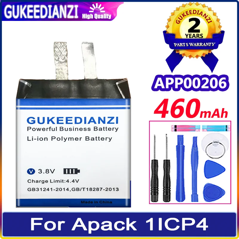 Аккумулятор GUKEEDIANZI APP00206 460mAh для Apack 1ICP4/27/30 Bateria