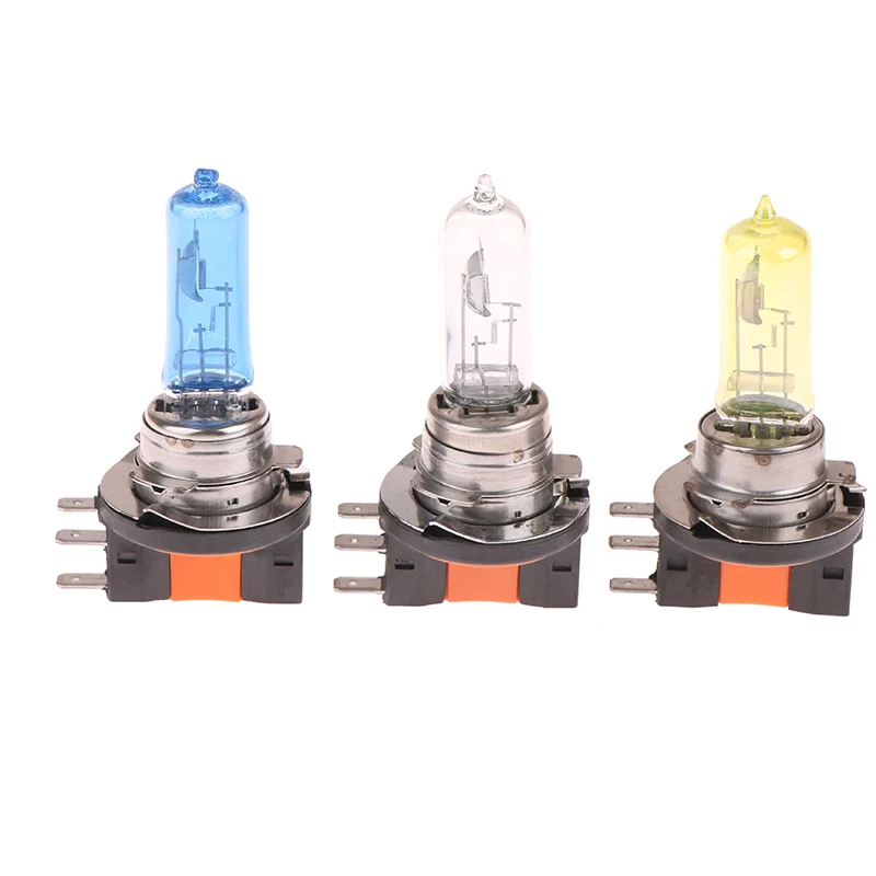 12 В 55 Вт H15 галогенная лампа 6000k супер яркая белая 5500-6000K для автомобиля лампы